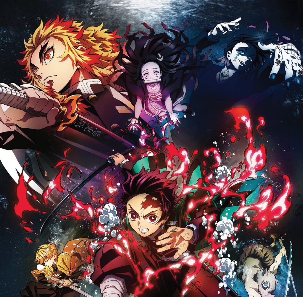 Demon Slayer The Movie Mugen Train Cropped Poster 1024x1005 