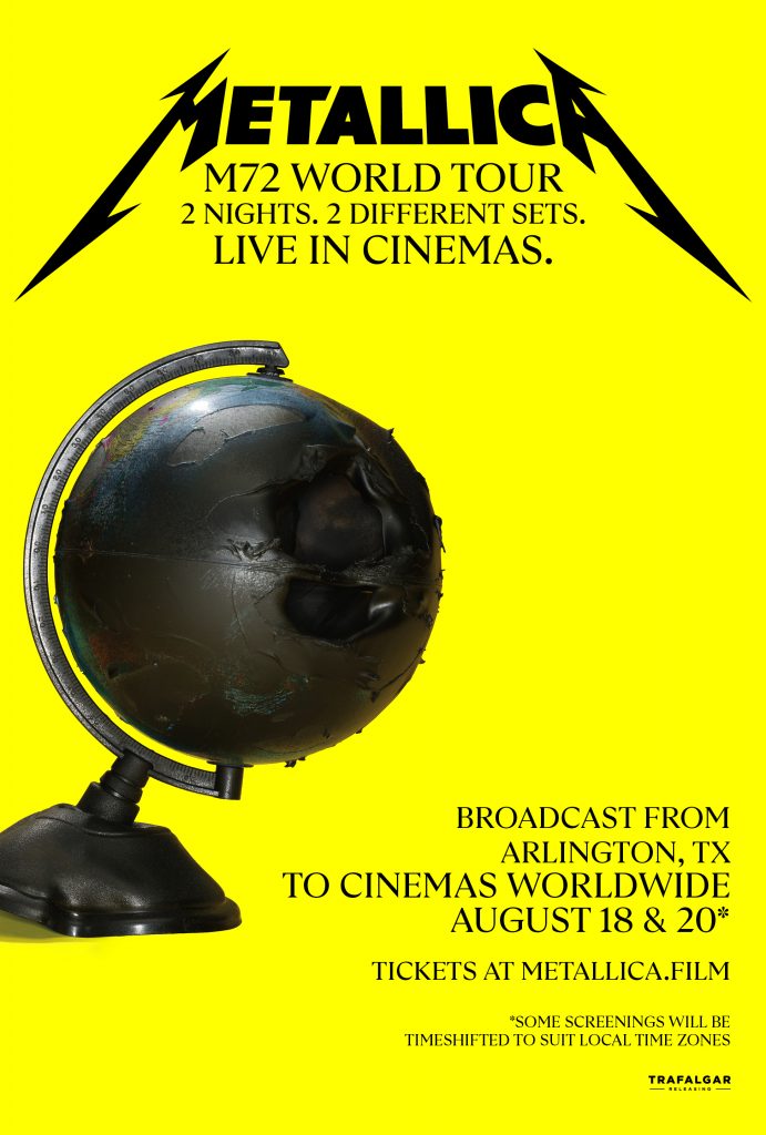 METALLICA M72 WORLD TOUR is Coming to Cinemas Live from Texas this