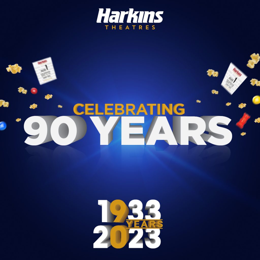 Harkins Theatres Marks 90th Anniversary This Month with Week-Long ...