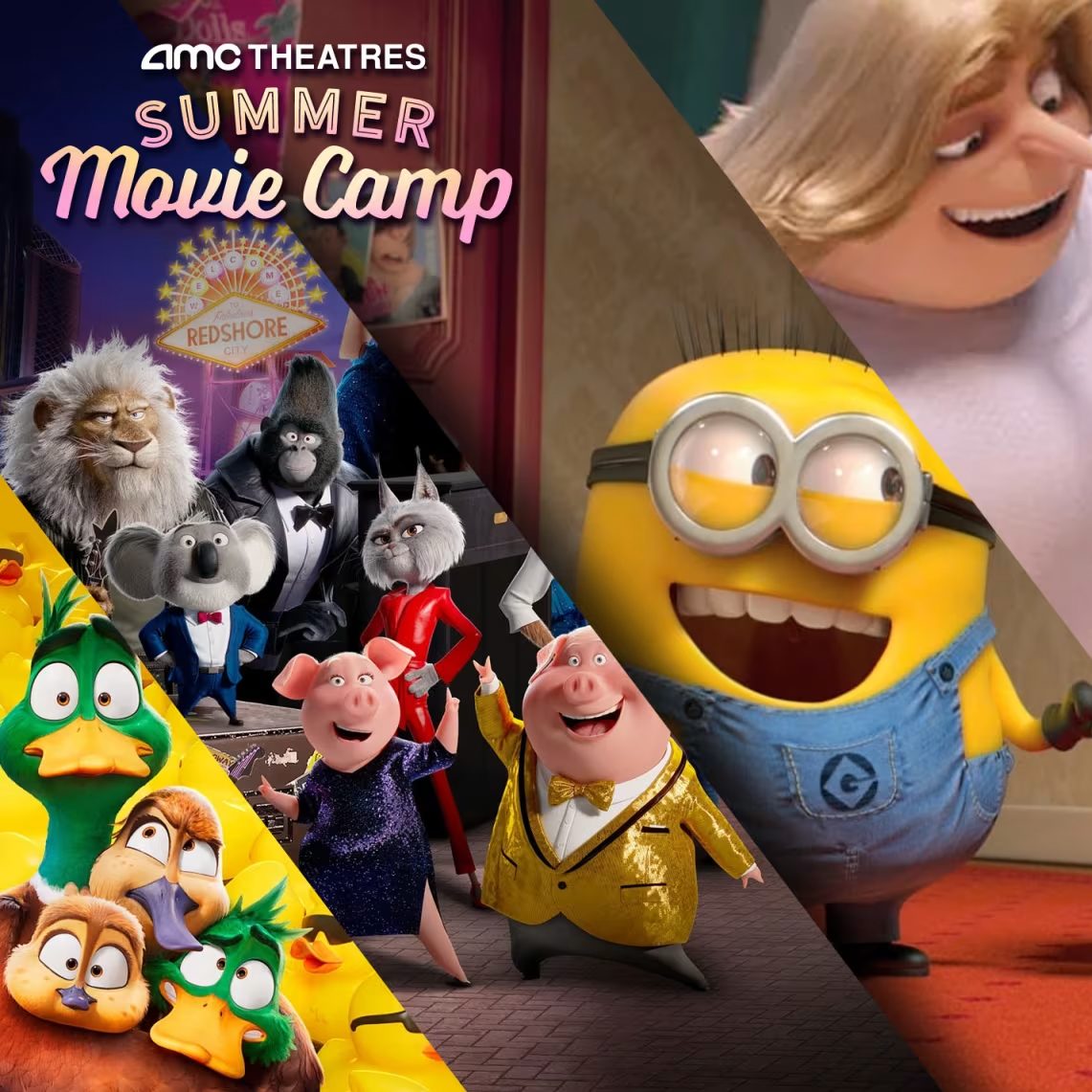 Summer Movie Camp Returns to AMC Theatres with 3 Popular Family Titles